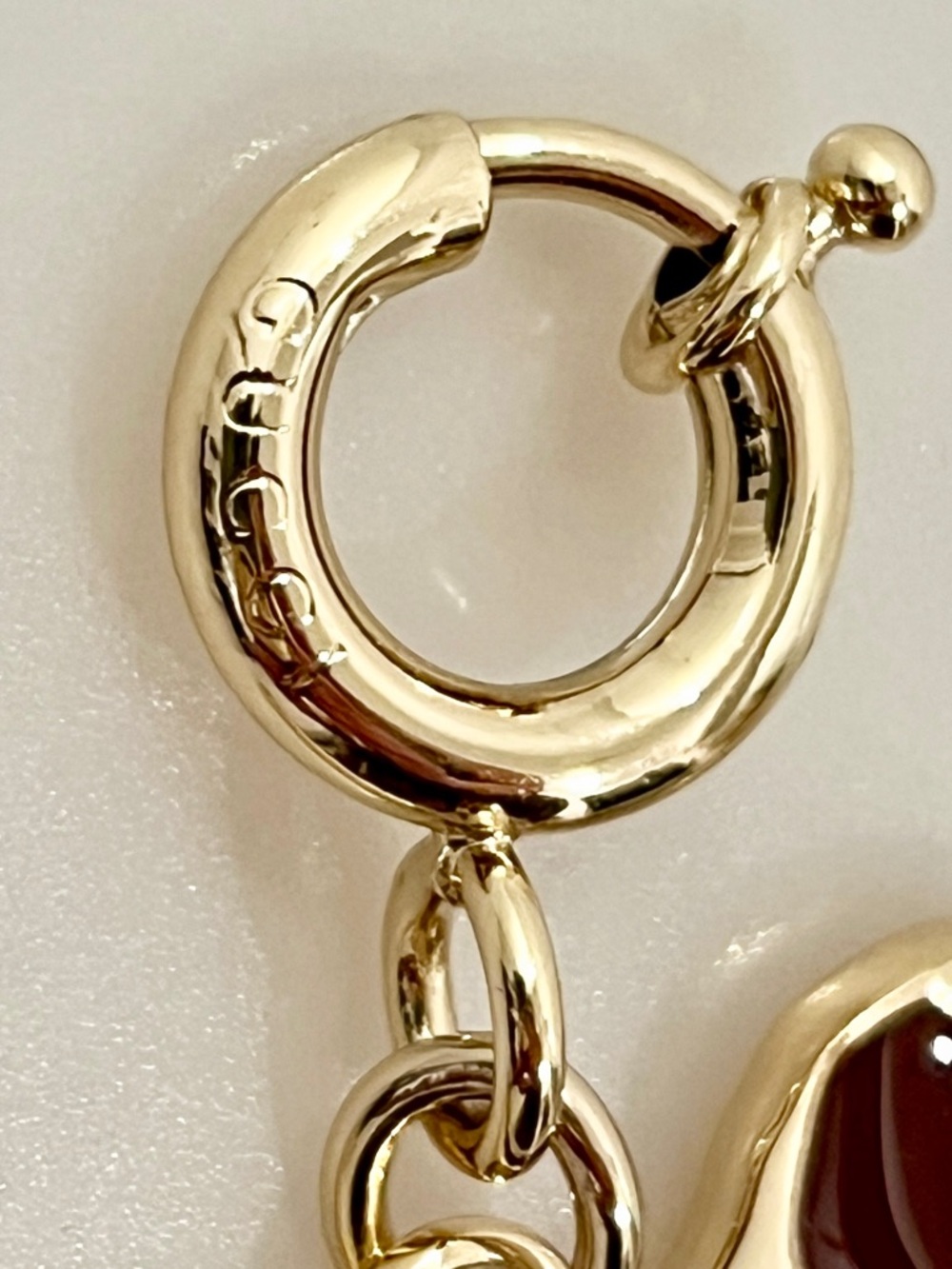 Gucci Dog Enamel Bag Charm from the Pre-Fall 2025 collection, NWOT - Picture 4 of 7